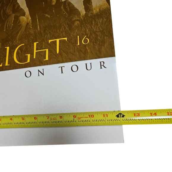 Flight 16 On Tour 1998 Promo Poster 12x18 Double Sided Sony Music Entertainment - Picture 6 of 6